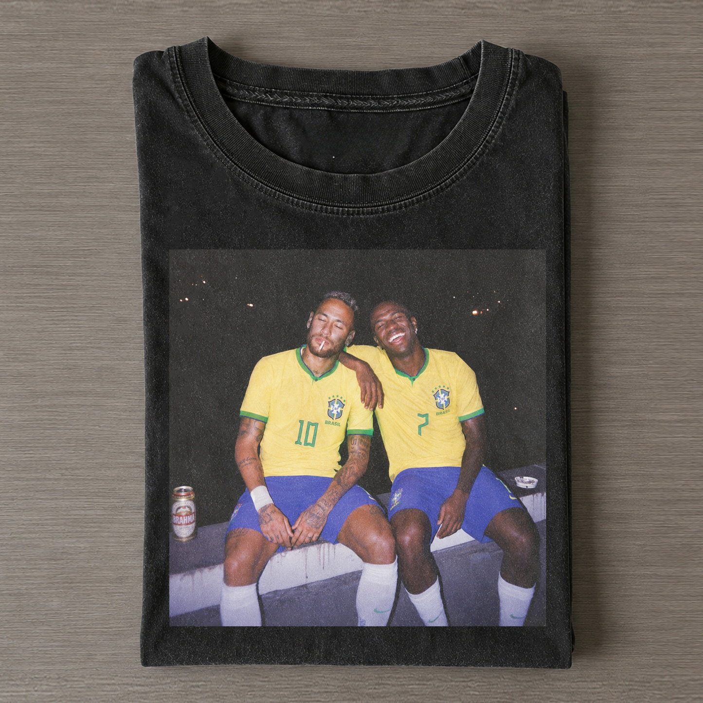 Neymar & Vinícius Júnior Vintage T-shirt