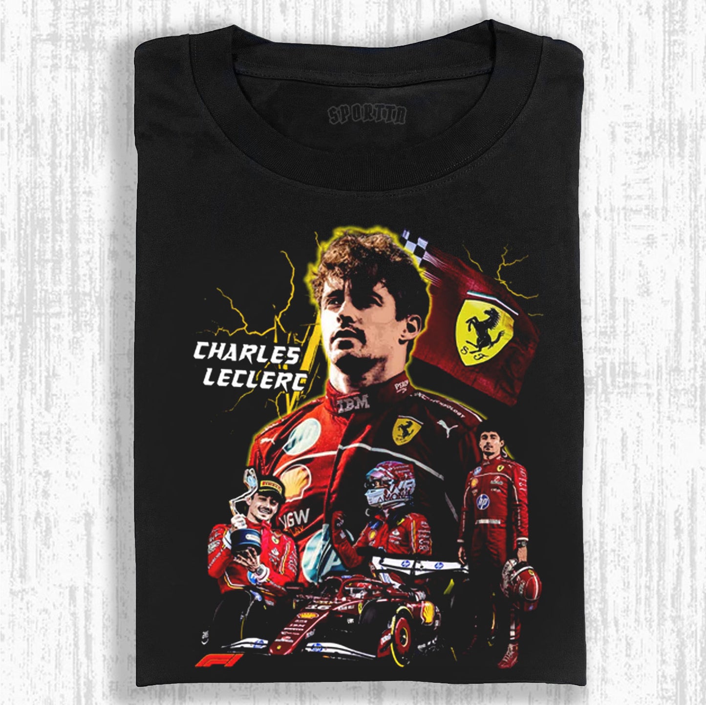 Charles Leclerc F1 Tee/Sweatshirt/Hoodie