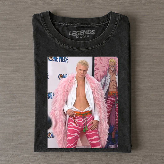 Haaland ¡Á Doflamingo One Piece Graphic Tee