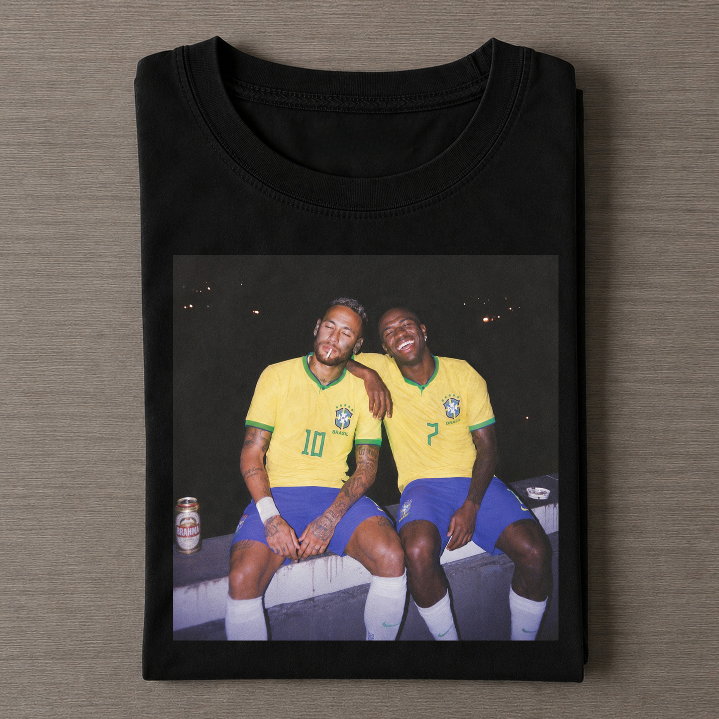 Neymar & Vinícius Júnior Vintage T-shirt