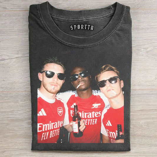 Arsenal-Declan Rice ＆ Martin Ødegaard ＆ Bukayo Saka T-shirt