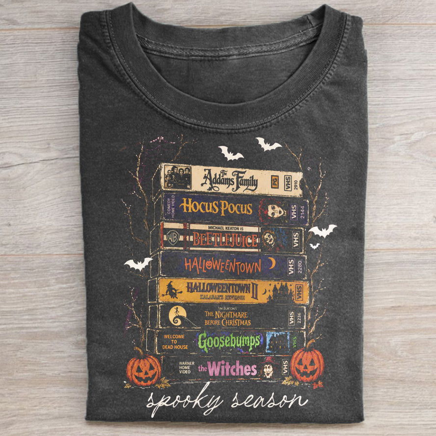 Vintage Halloween VHS T-shirt