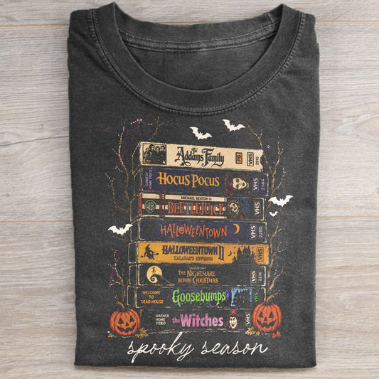Vintage Halloween VHS T-shirt
