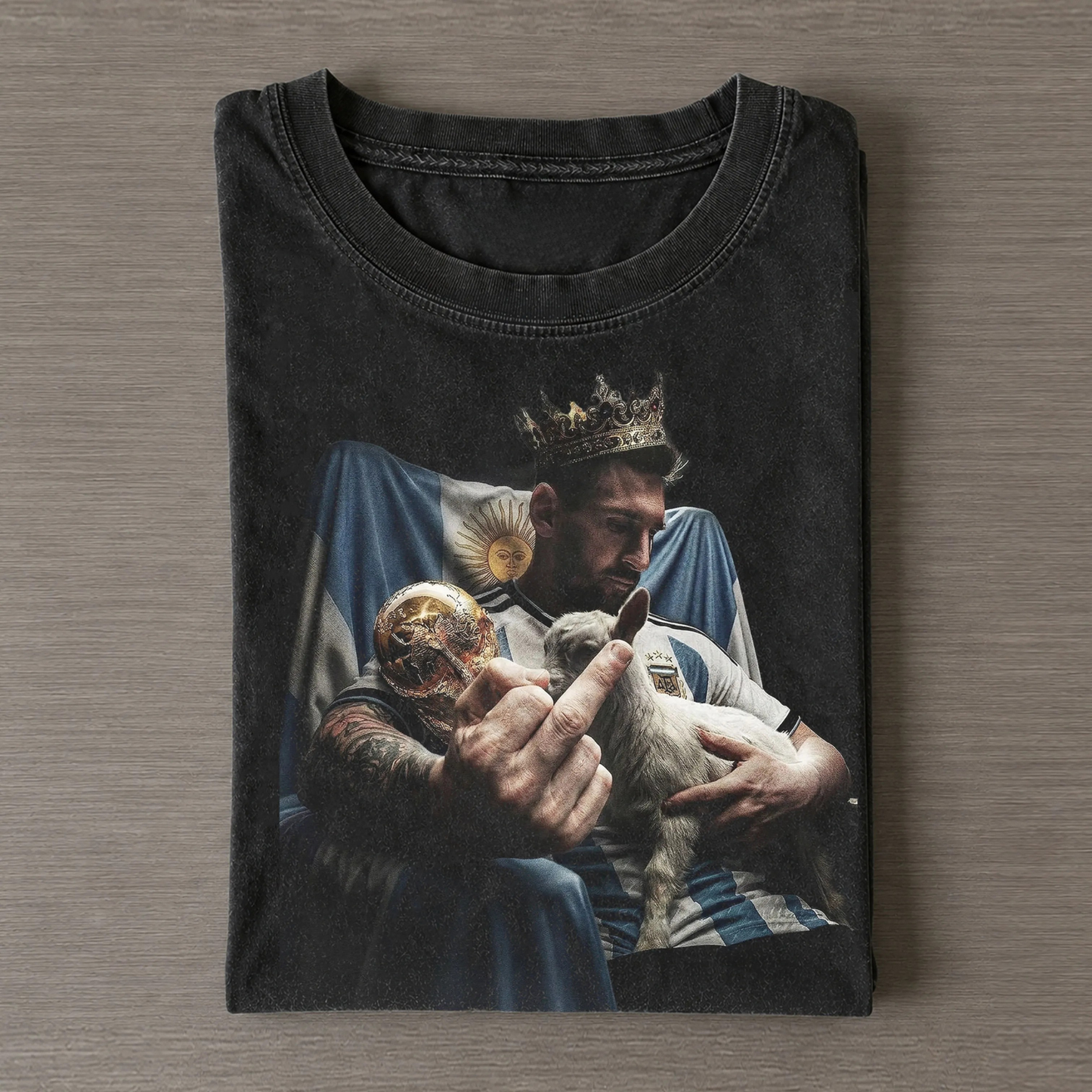 Lionel Messi Vintage Tee