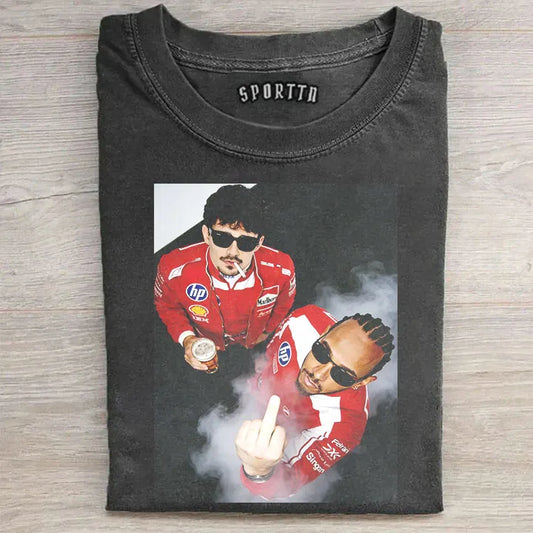 F1 charles & lewis T-shirt
