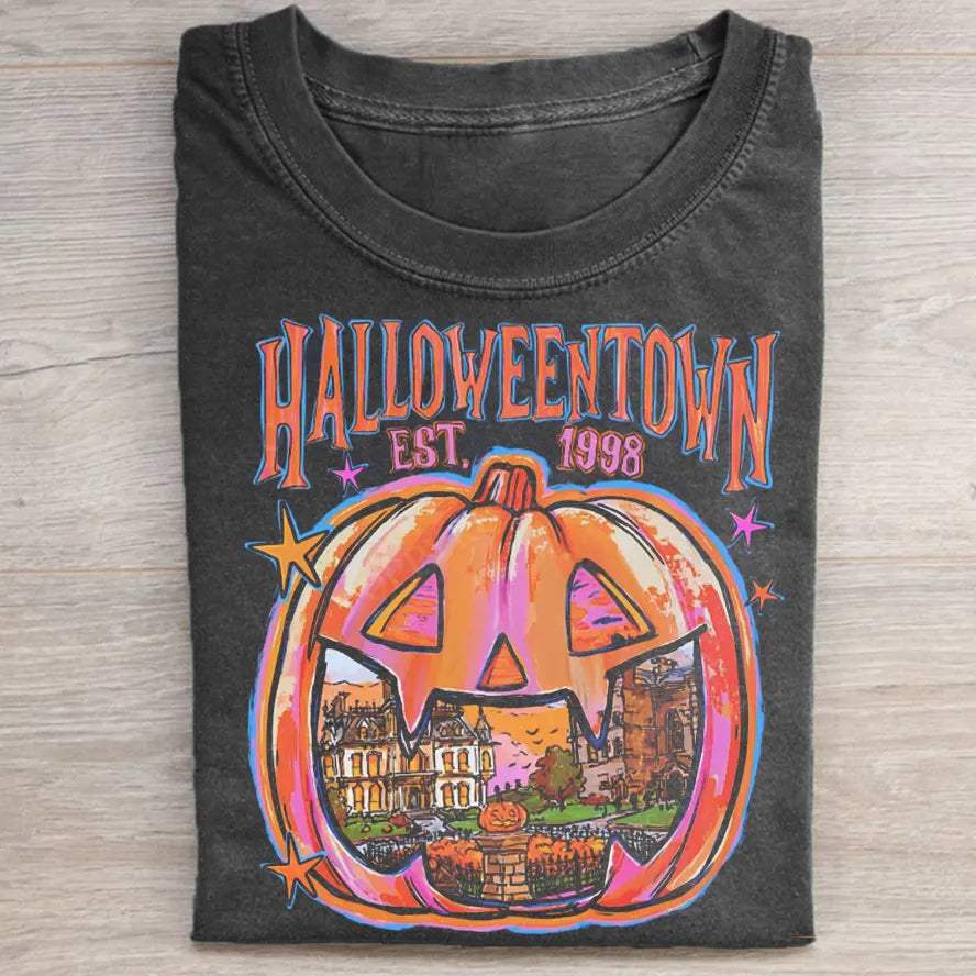 Retro Spooky Season Graphic T-shirt
