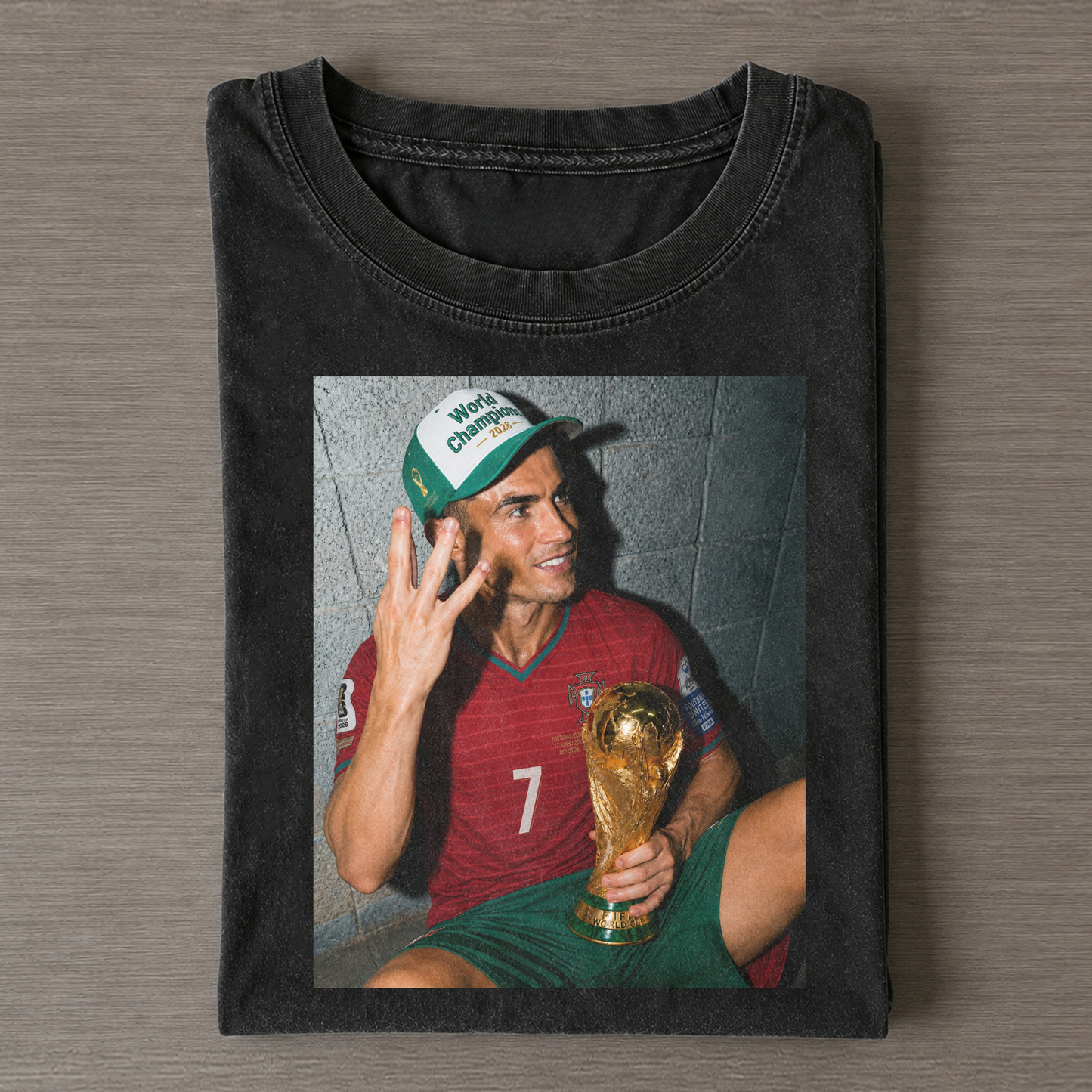 Cristiano Ronaldo 2026 Vintage TEE