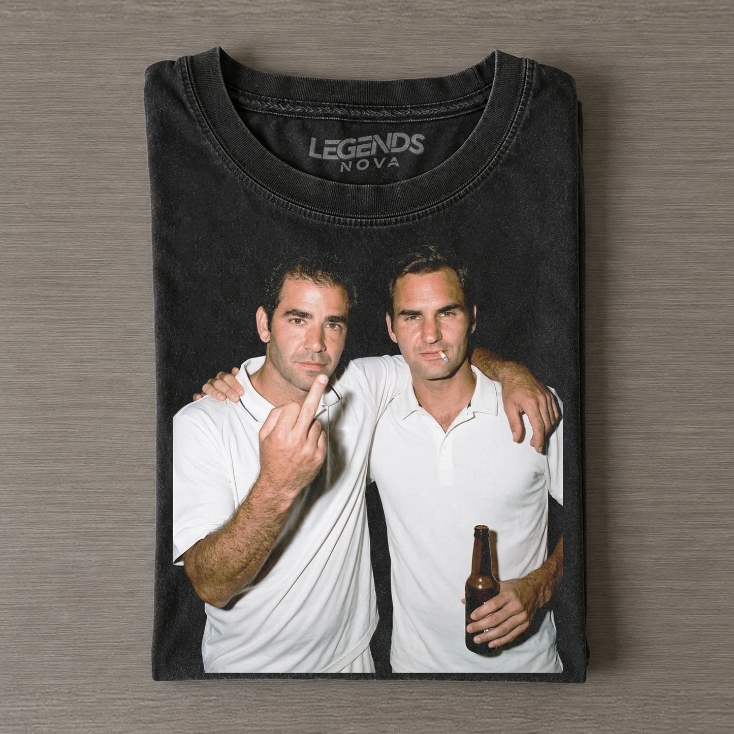 Roger Federer & Pete Sampras Tennis Funny T-shirt