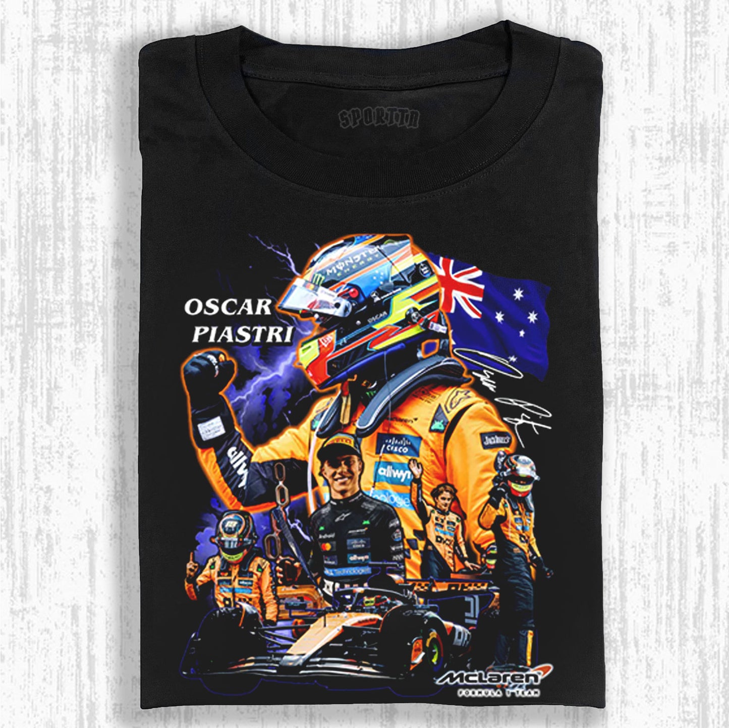 Oscar Piastri Graphic F1 Tee/Sweatshirt/Hoodie