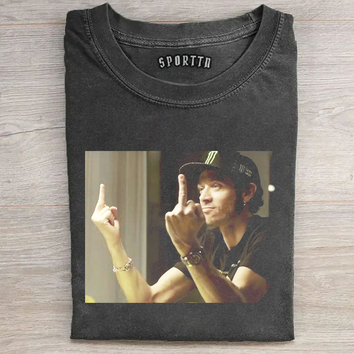 The Doctor Valentino Rossi #46 GOAT Moto GP Retro Tee