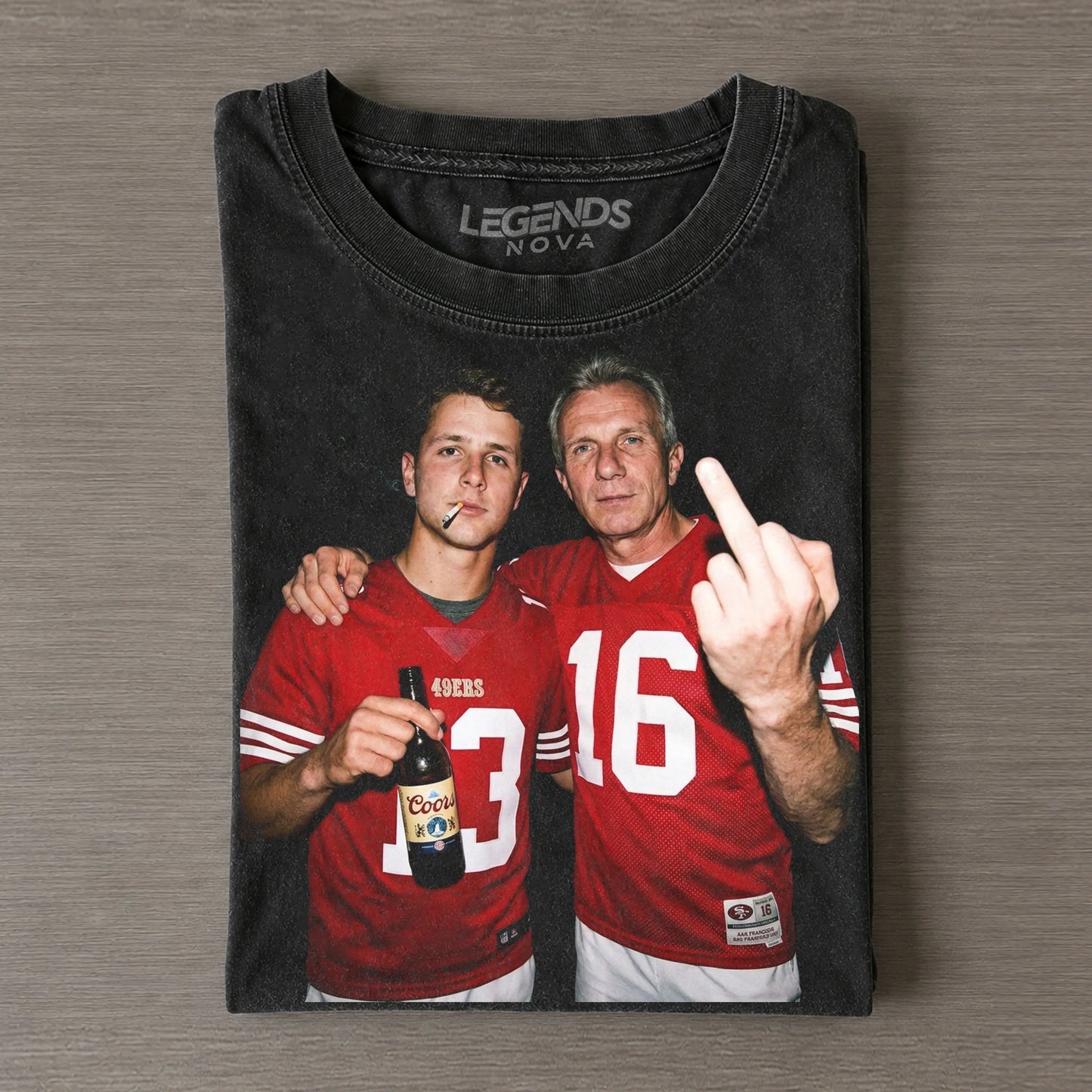 BP & JM Football T-shirt