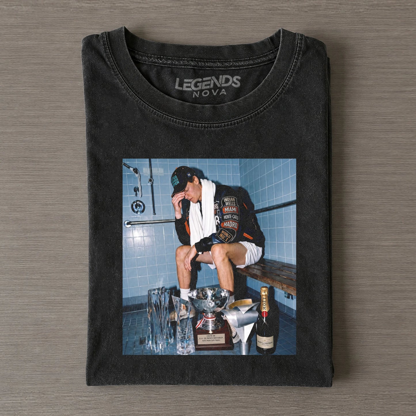 Wimbledon 2026 Men's Singles Champion Italy Jannik Sinner T-shirt