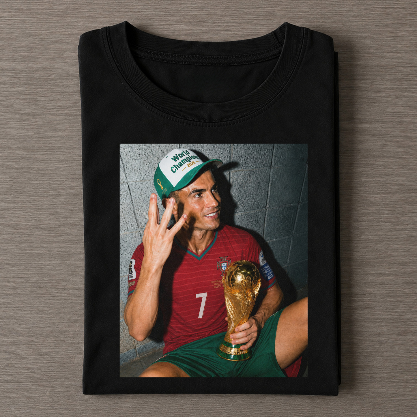 Cristiano Ronaldo 2026 Vintage TEE