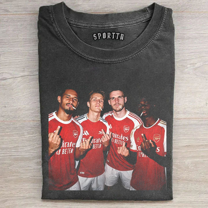 Arsenal-William Saliba ＆ Martin Odegaard ＆ Declan Rice ＆ Bukayo Saka Tee