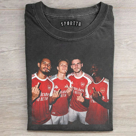 Arsenal-William Saliba ＆ Martin Odegaard ＆ Declan Rice ＆ Bukayo Saka Tee