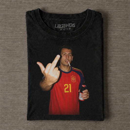 Spain Soccer Style Vintage Tee