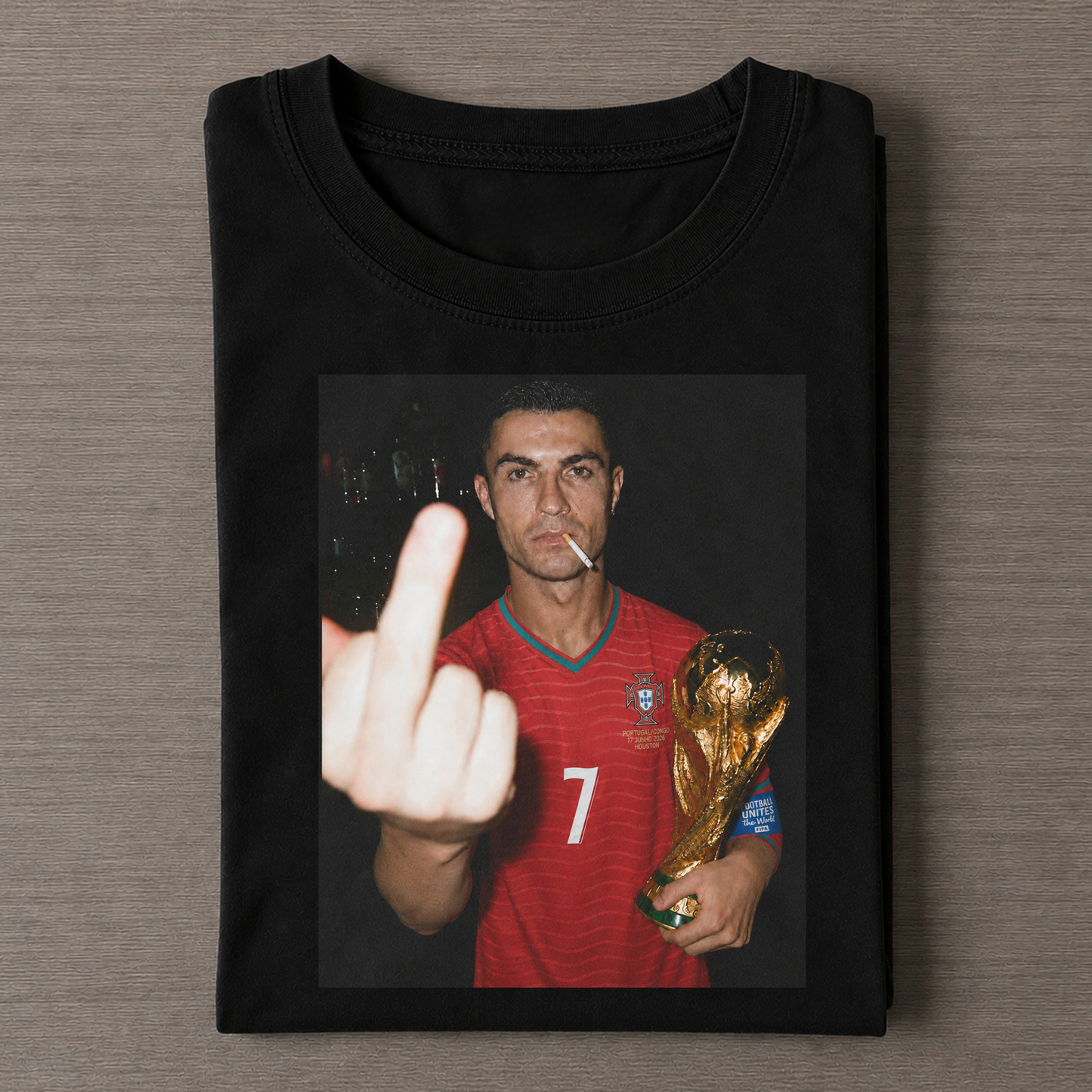 Cristiano Ronaldo 2026 Vintage TEE