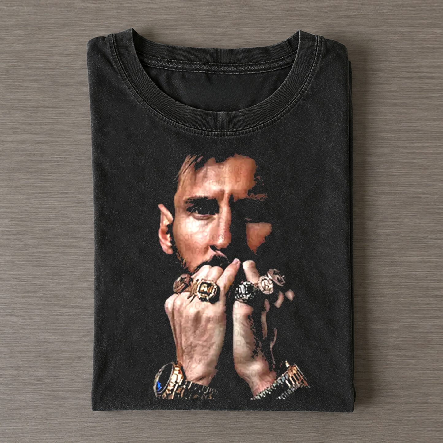 Lionel Messi GOAT 2026 Vintage Tee