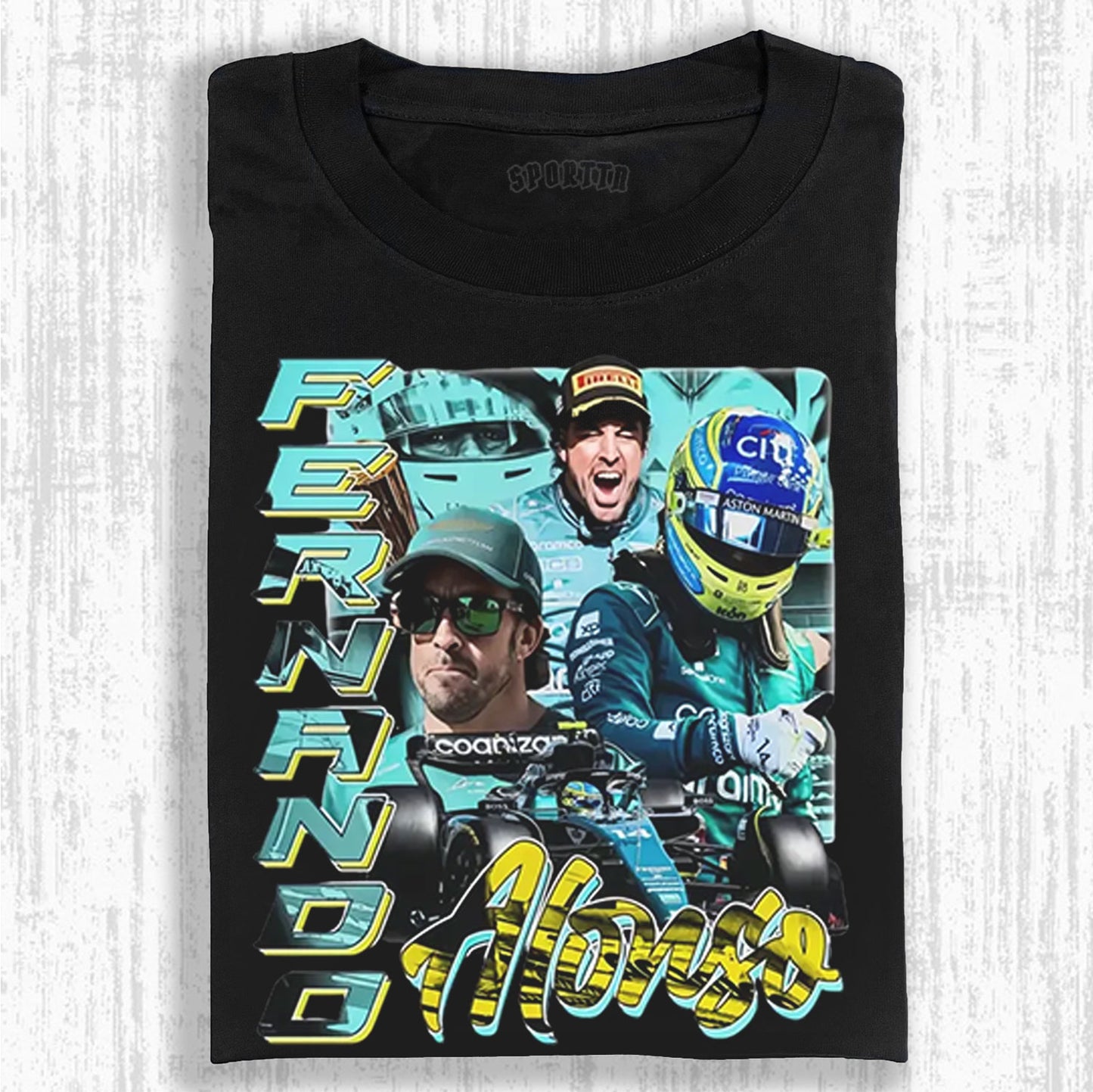Fernando Alonso F1 Tee/Sweatshirt/Hoodie