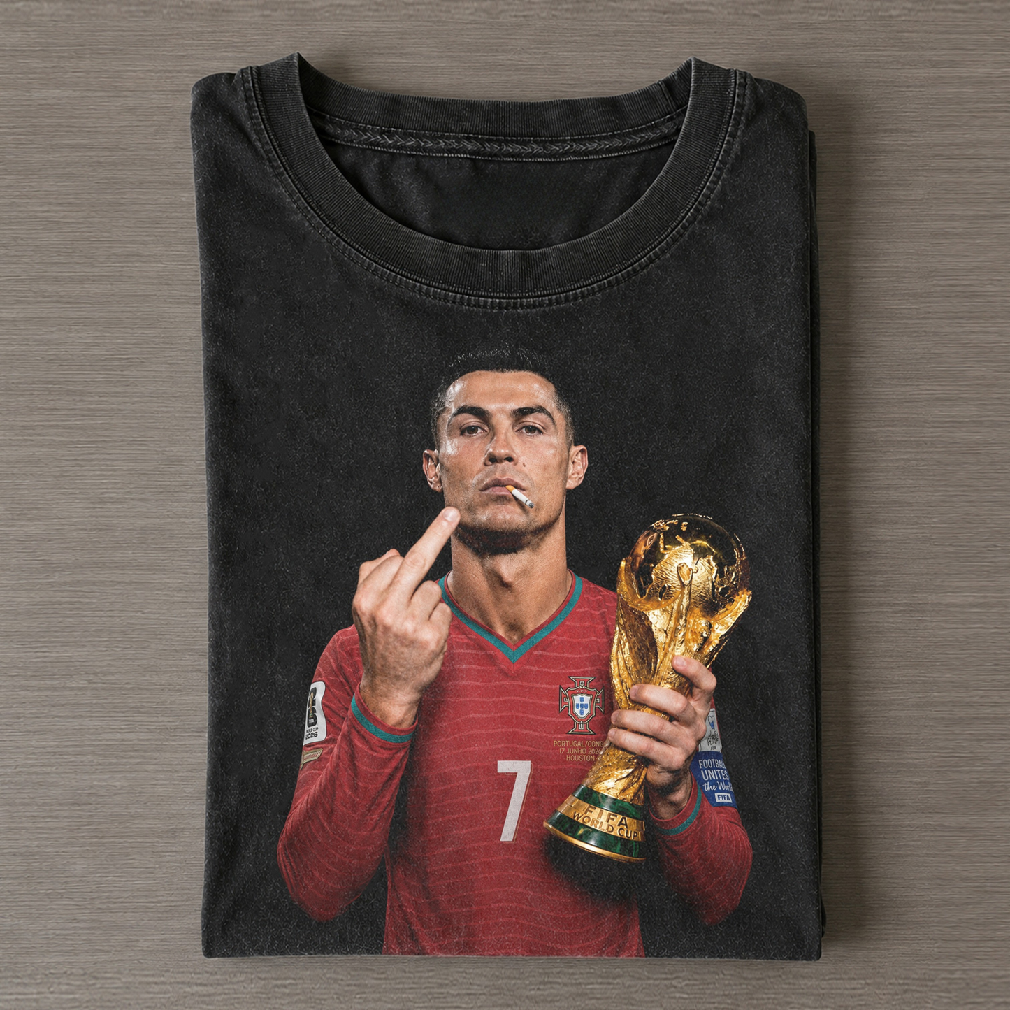 Cristiano Ronaldo 2026 Vintage TEE