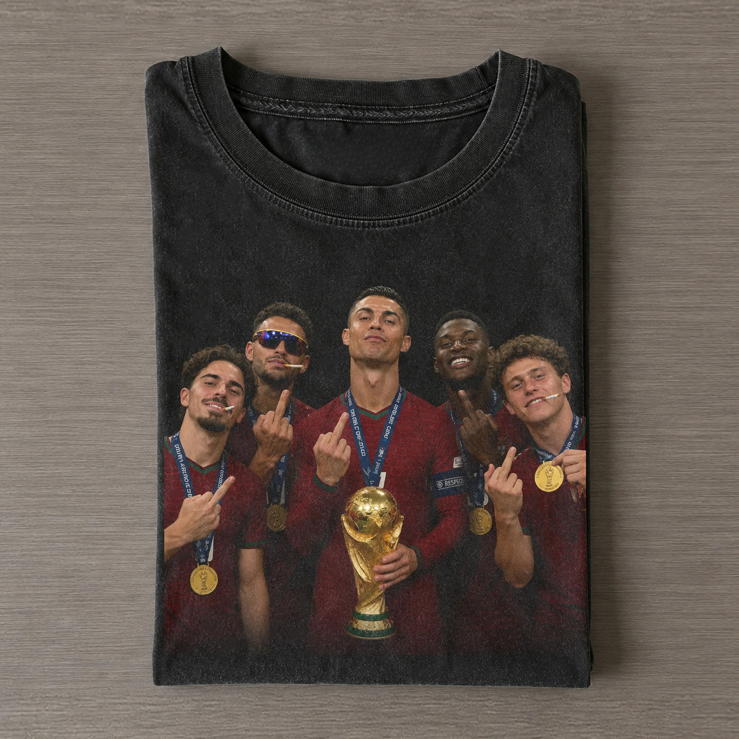 Portuguesa Football Team Vintage T-shirt