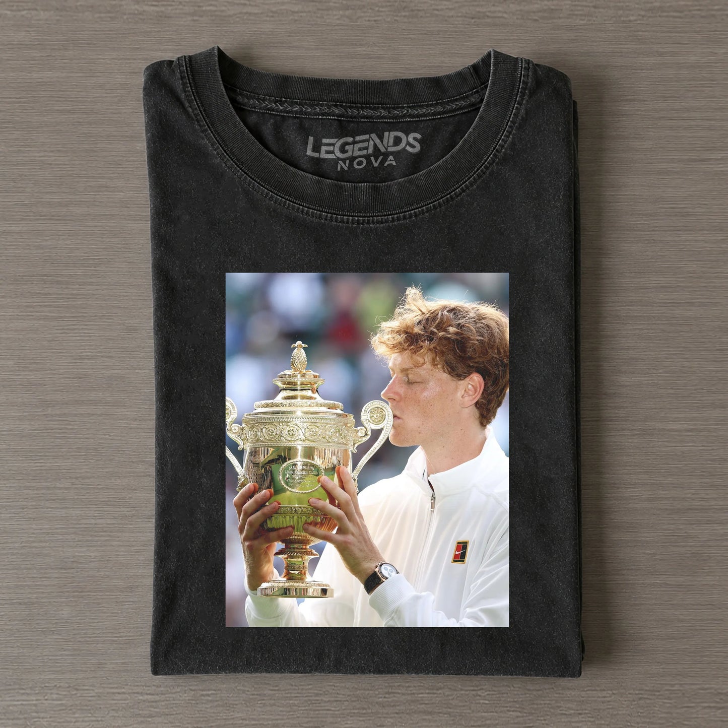 Wimbledon 2026 Men's Singles Champion Italy Jannik Sinner T-shirt
