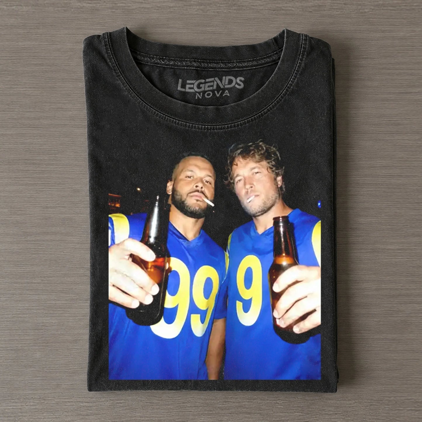 AD & MS LA Rams Football T-shirt