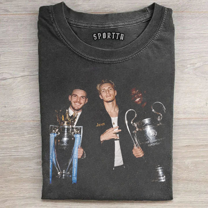 Arsenal Martin Odegaard ＆ Declan Rice ＆ Bukayo Saka Tee
