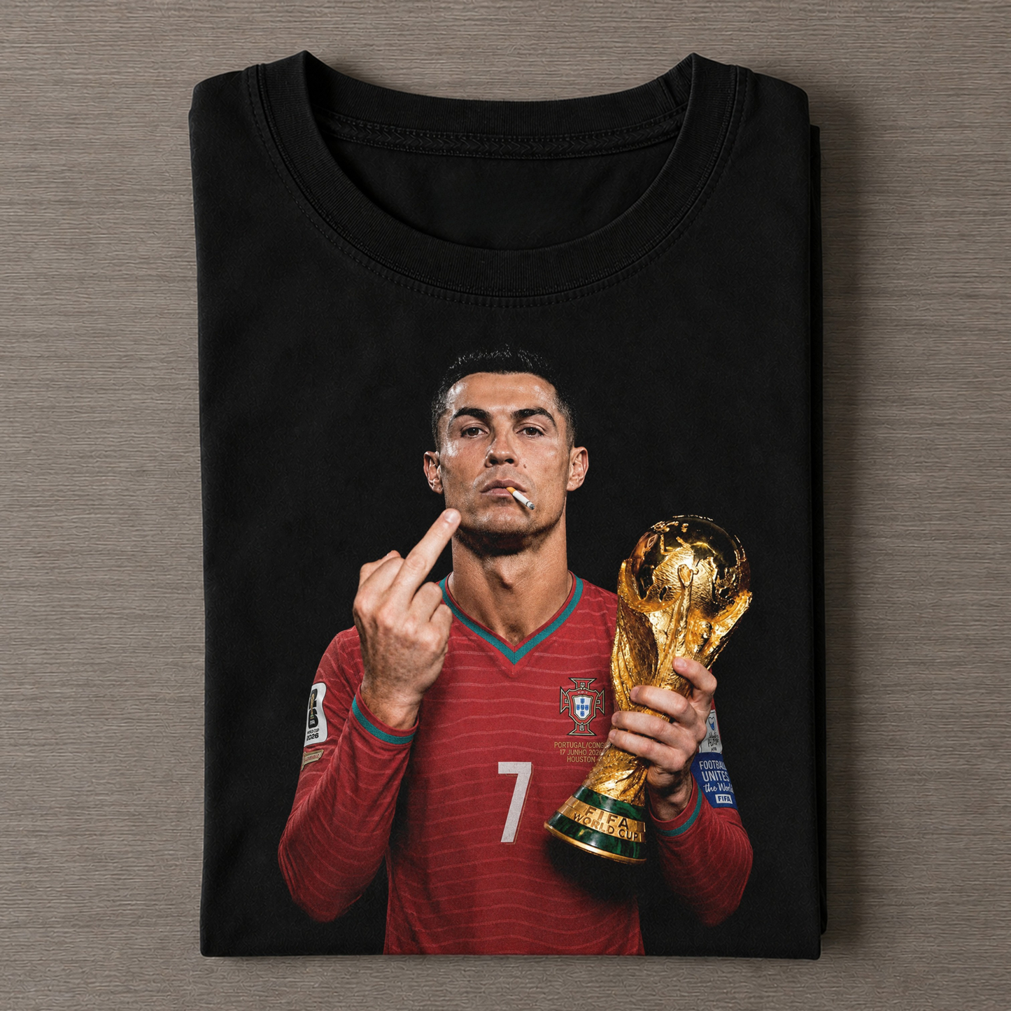 Cristiano Ronaldo 2026 Vintage TEE