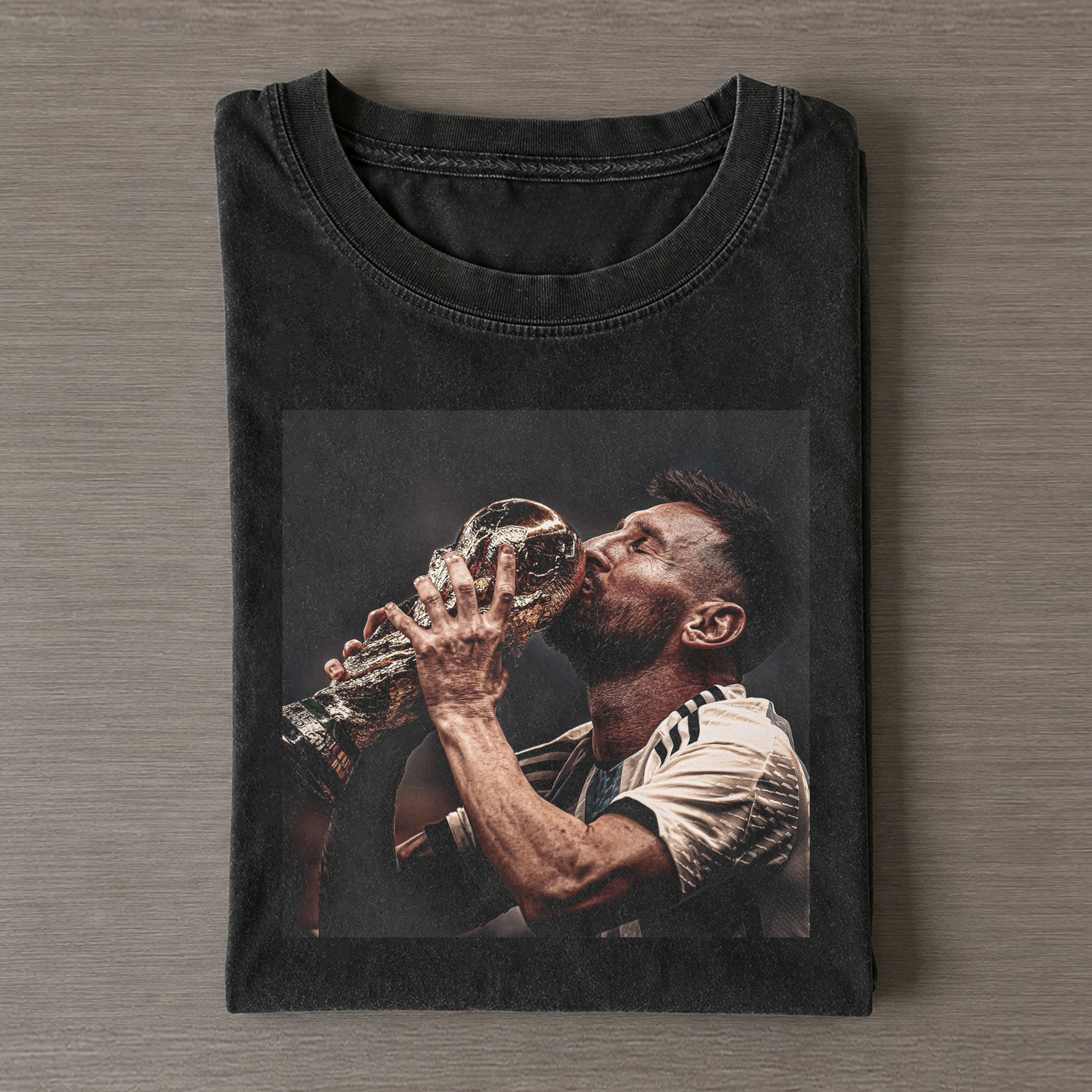 Lionel Messi GOAT 2026 Vintage Tee