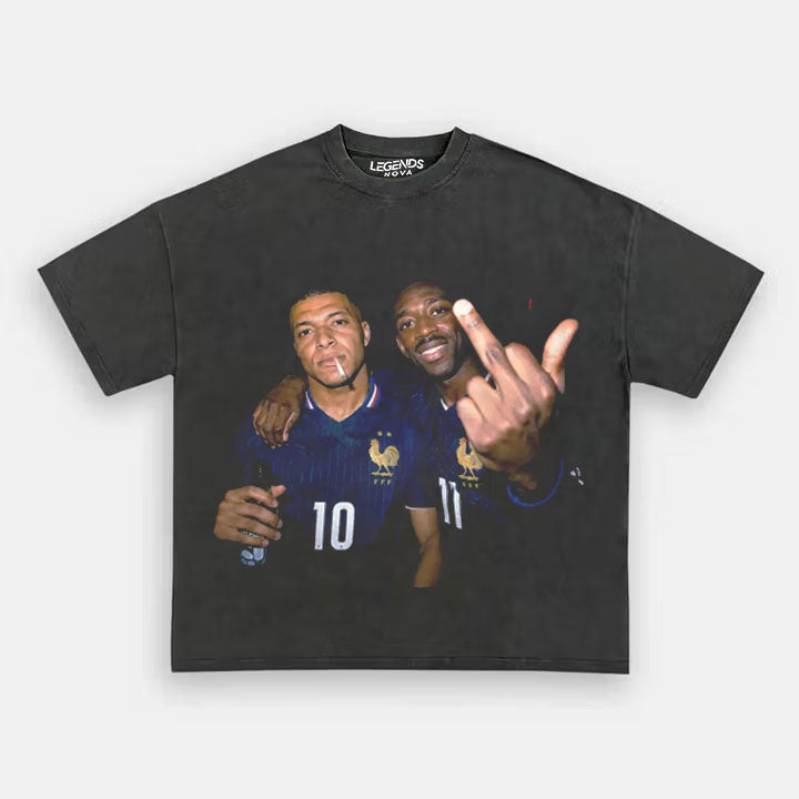 Kylian Mbappé & Ousmane Dembélé France 2026 T-shirt