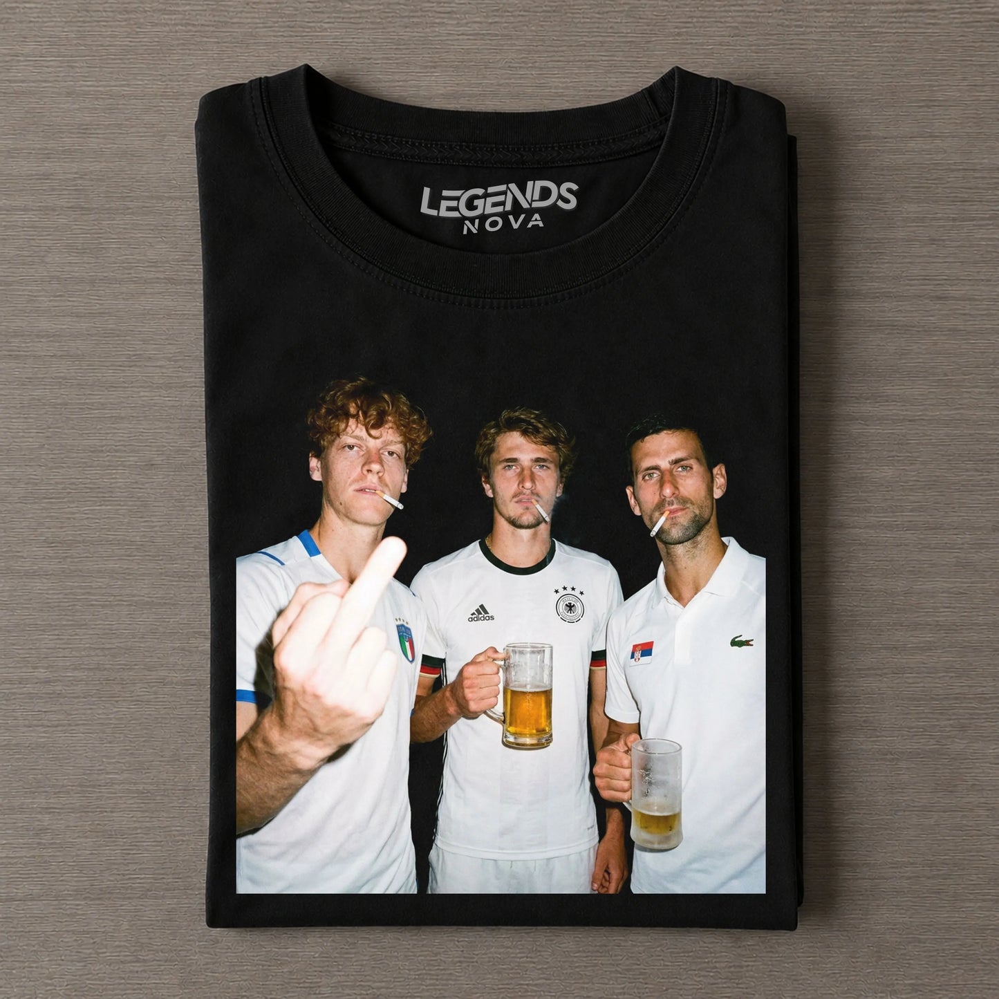 The Goats Kings Wimbledon 2026 Men's Singles T-shirt