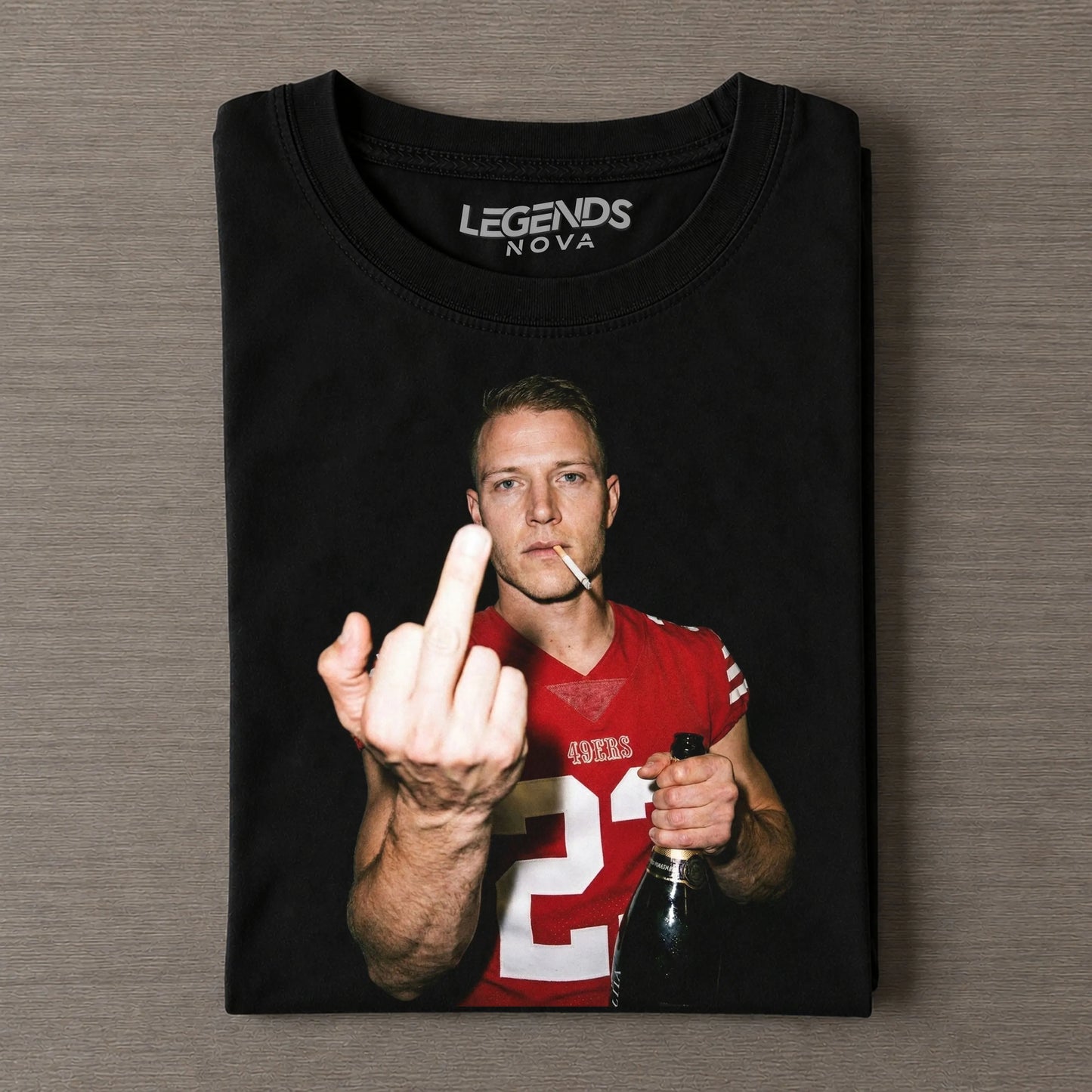 Christian McCaffrey Football Tee