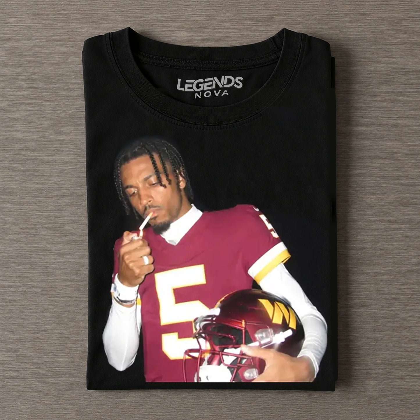 Jayden Daniels Football T-shirt