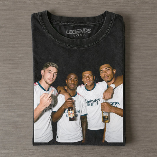 Fede Valverde & Vinícius Júnior & Kylian Mbappé & Jude Bellingham T-shirt