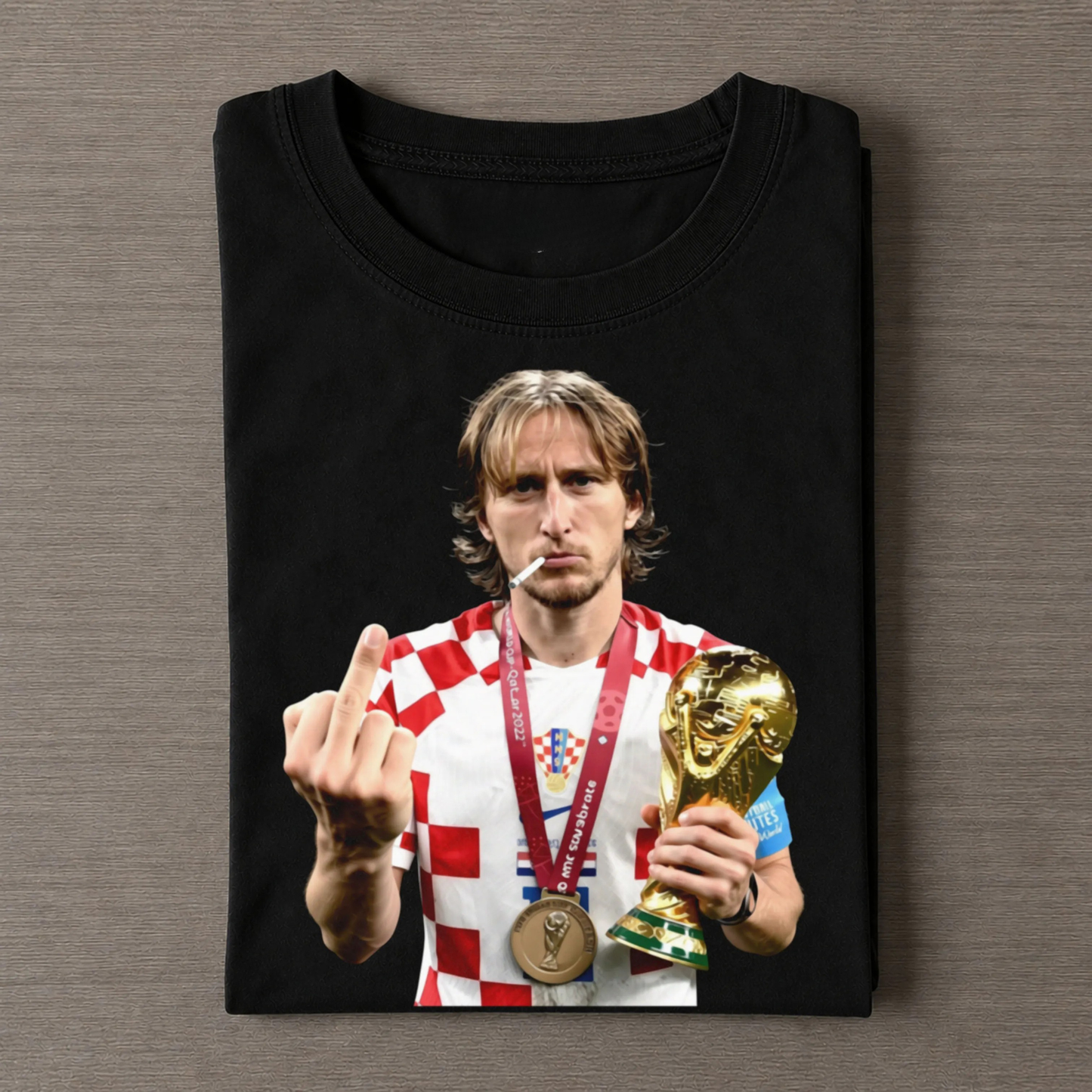 Luka Modrić Croatia Vintage T-shirt