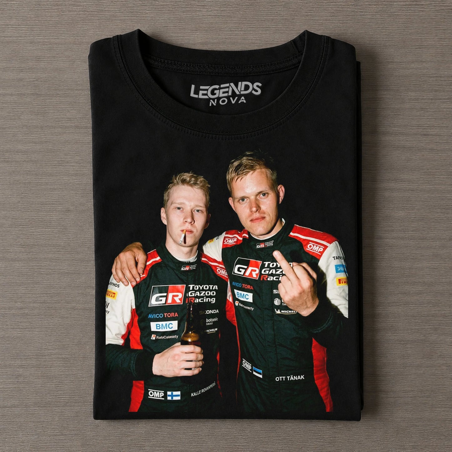 Kalle Rovanperä & Ott Tänak丨WRC T-shirt