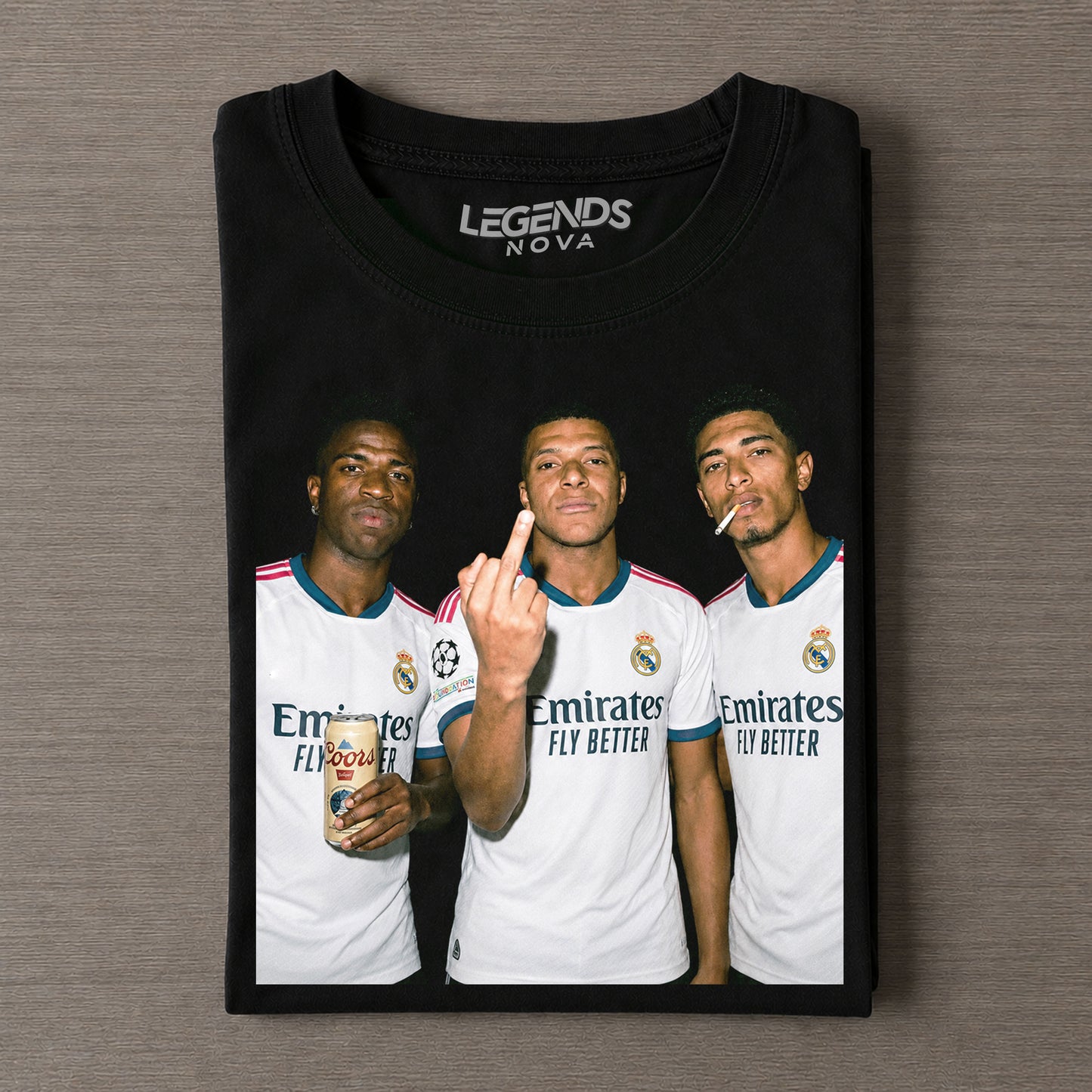 Vinícius Júnior & Kylian Mbappé & Jude Bellingham T-shirt