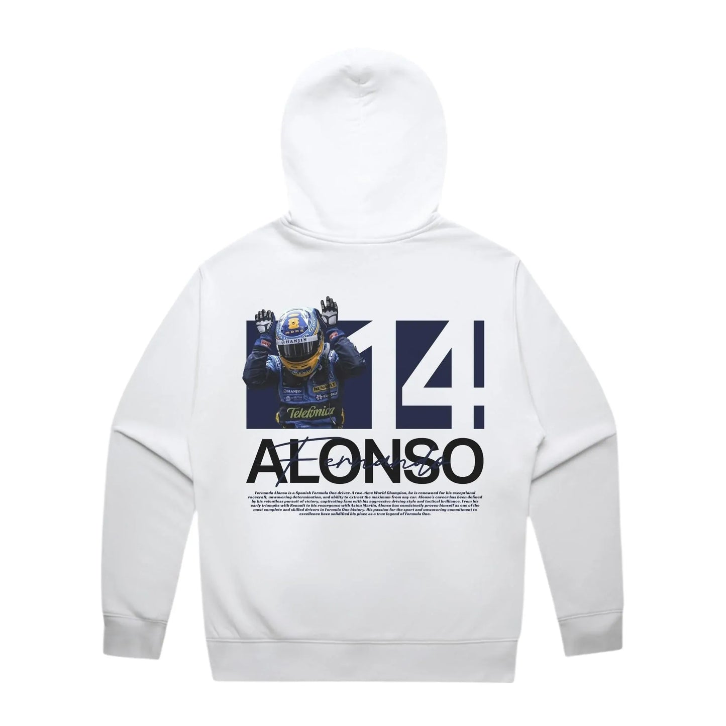 Fernando Alonso Pose Tee/Hoodie