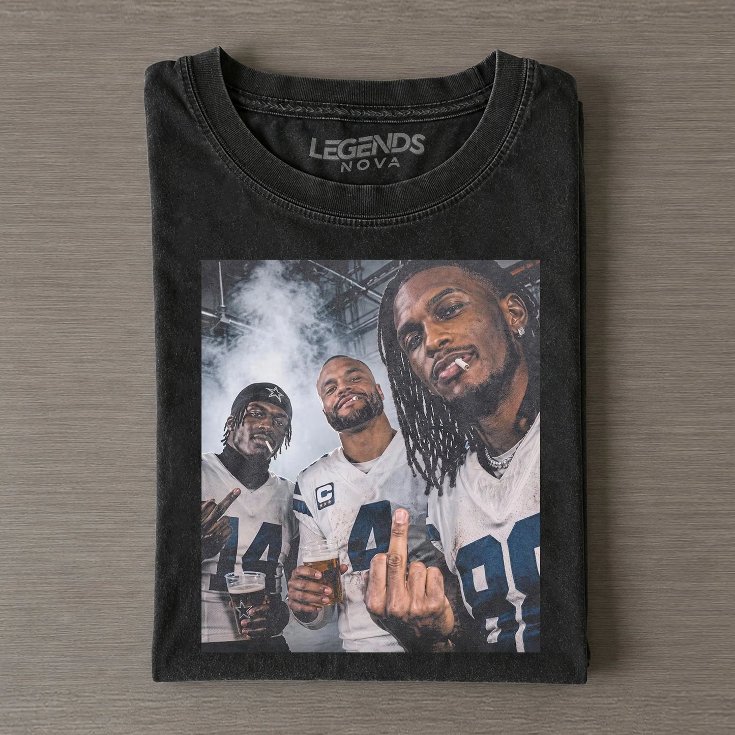 CeeDee Lamb & Dak Prescott Football T-shirt