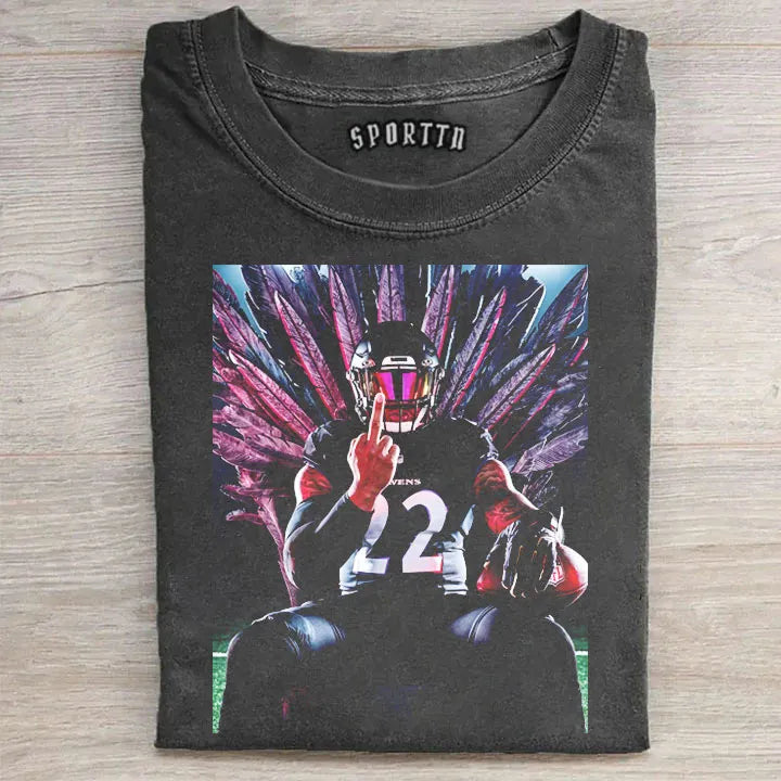 Derrick Henry King Henry Baltimore Ravens #22 T-shirt
