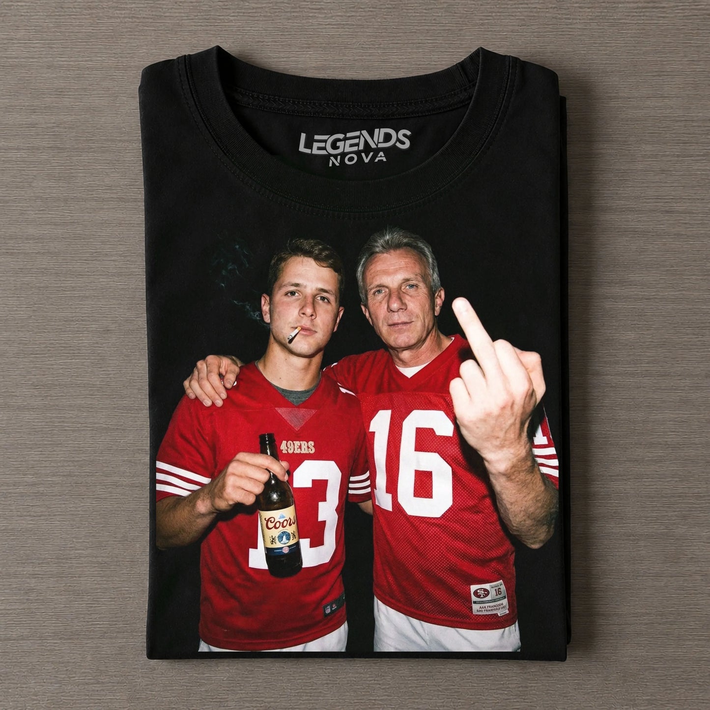 BP & JM Football T-shirt