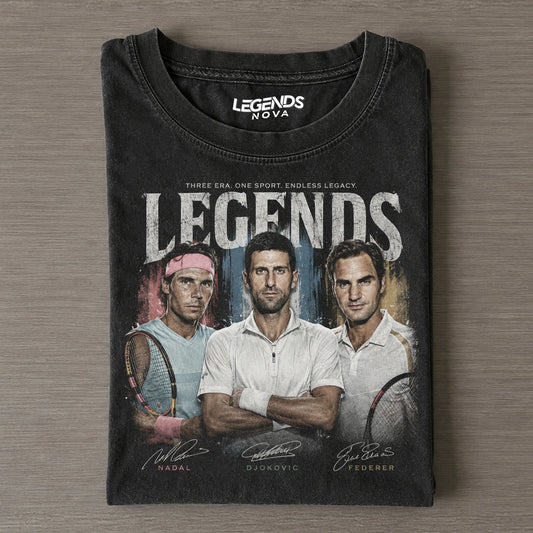 Djokovic & Nadal & Federer Legends Tee