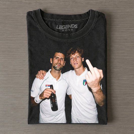 Novak Djokovic & Italy Jannik Sinner Wimbledon 2026 Men's Singles Germany T-shirt