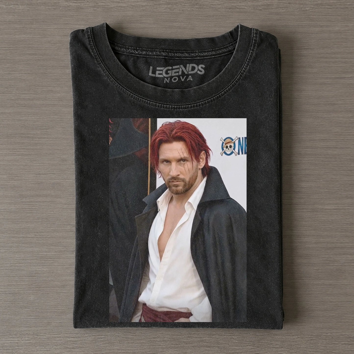 Messi ¡Á Shanks One Piece Graphic Tee