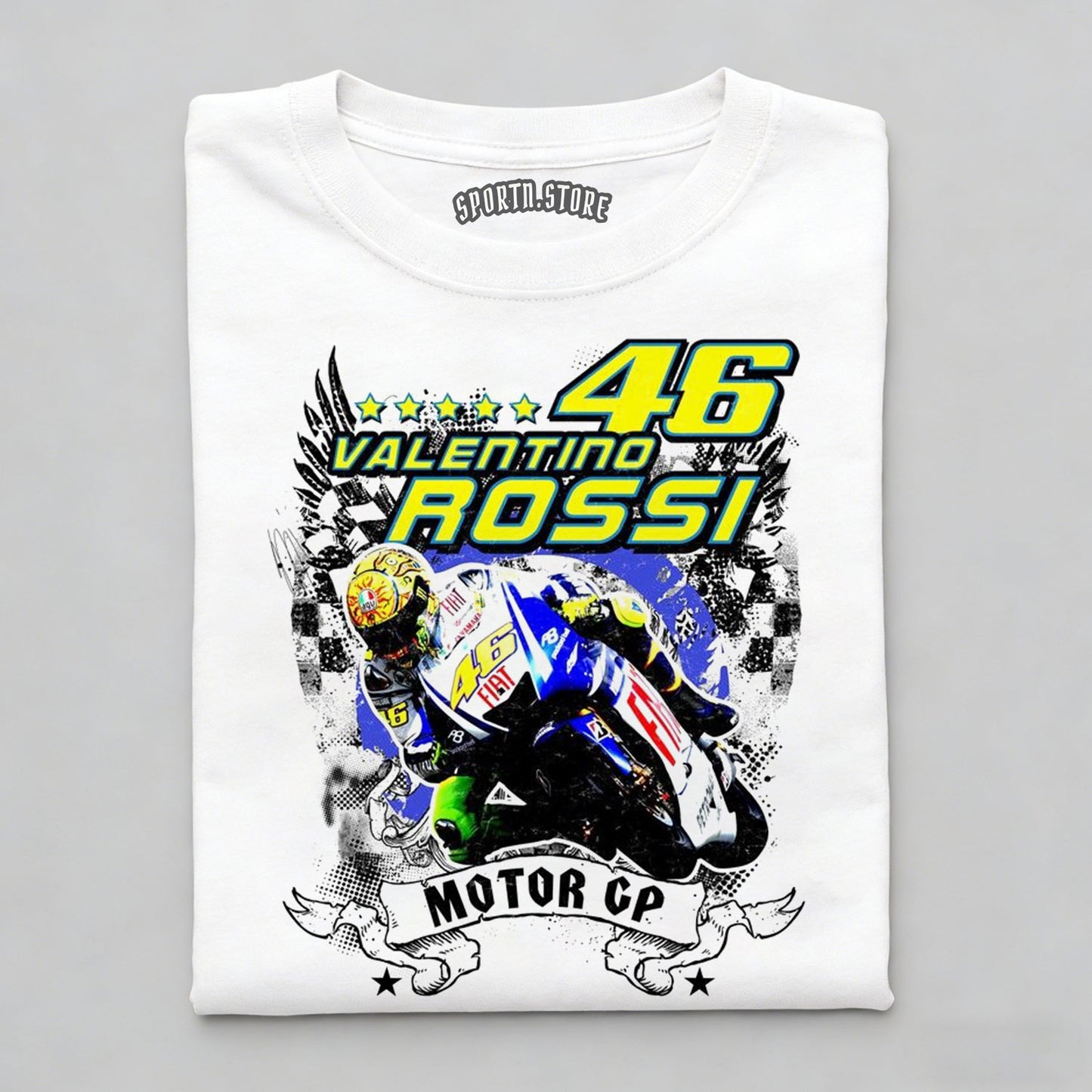 Valentino Rossi MotoGP V8 Tee