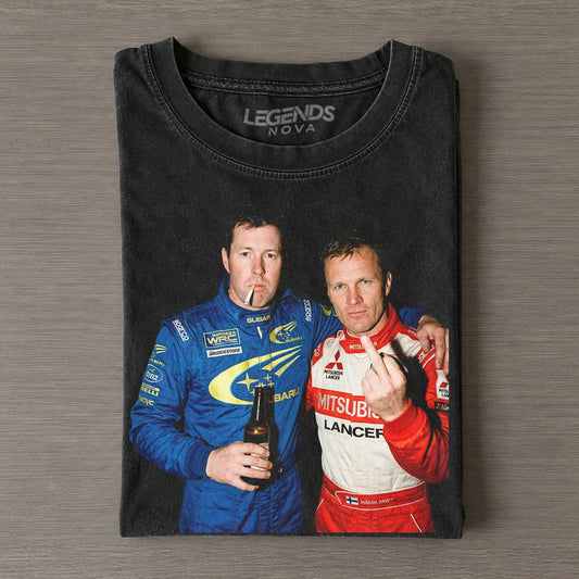 Colin McRae & Tommi Mäkinen丨WRC T-shirt