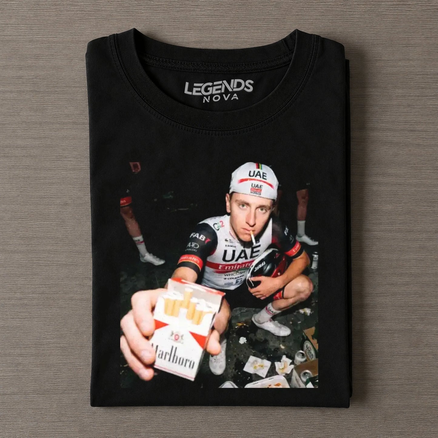 Tadej Pogačar 2026 Vintage Crying Tee