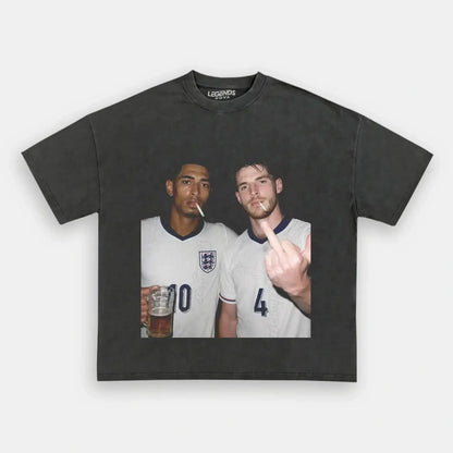 Jude Bellingham & Declan Rice England Tee