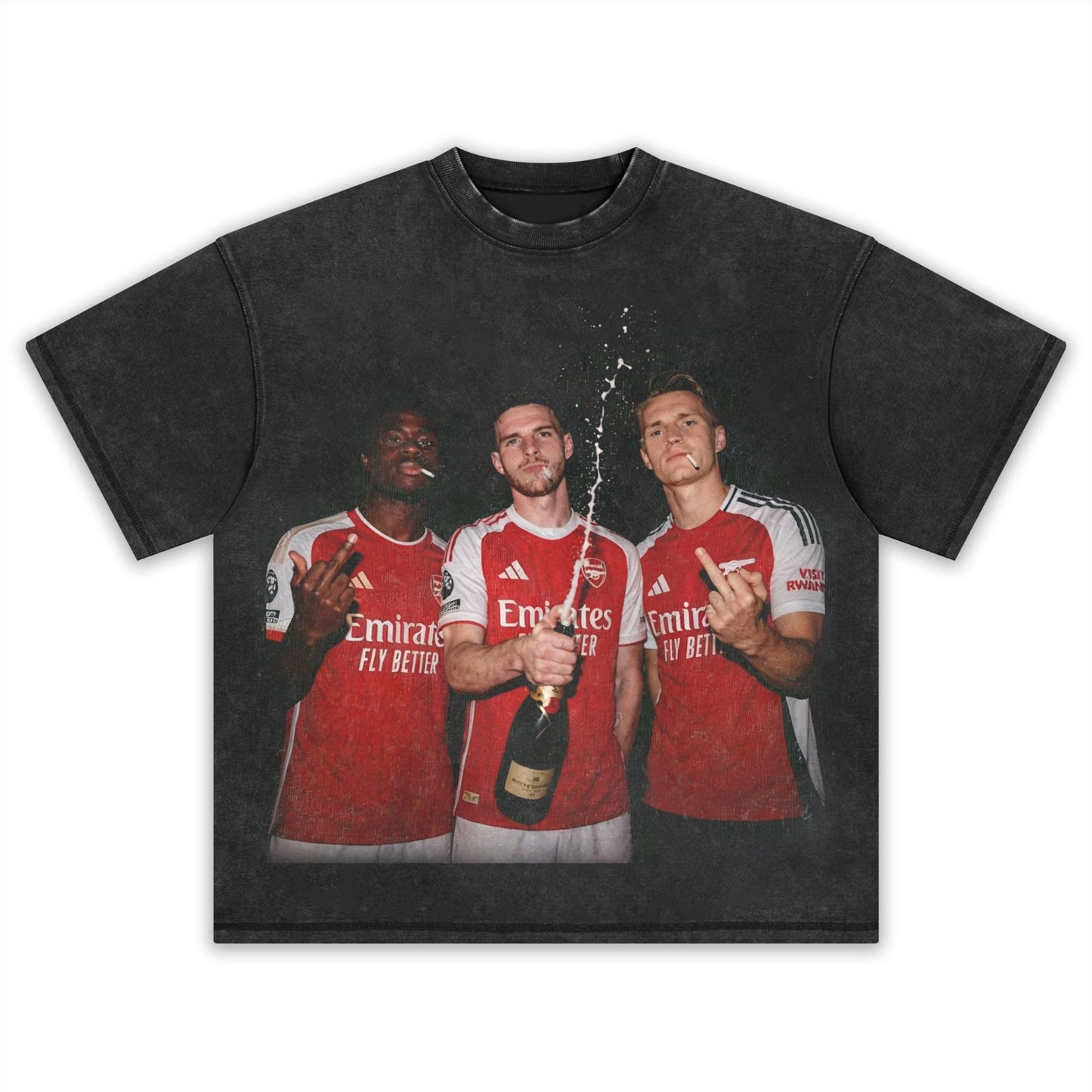 Arsenal-Declan Rice ＆ Bukayo Saka ＆ Martin Odegaard Tee